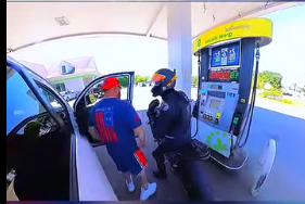 Biker Tries to Avoid a Fight — Gets Assaulted Anyway