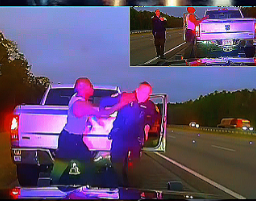 Highway Stop Leaves This Pickup Driver With Nowhere to Drive