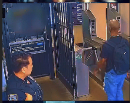 Trouble on the Platform Draws Police Attention