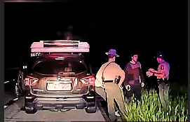 Multiple Officers Confront Driver During Tense Nighttime Stop