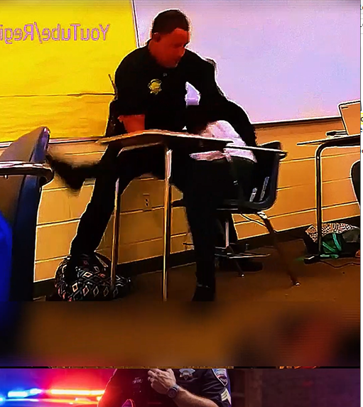 Video Shows Officer Yanking Student Out Of Her Desk - Newsy