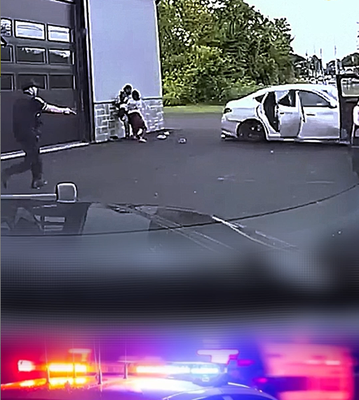East Hartford Officers Fire Gun at Stolen Vehicle Who Rammed a Police Cruiser at an Auto 