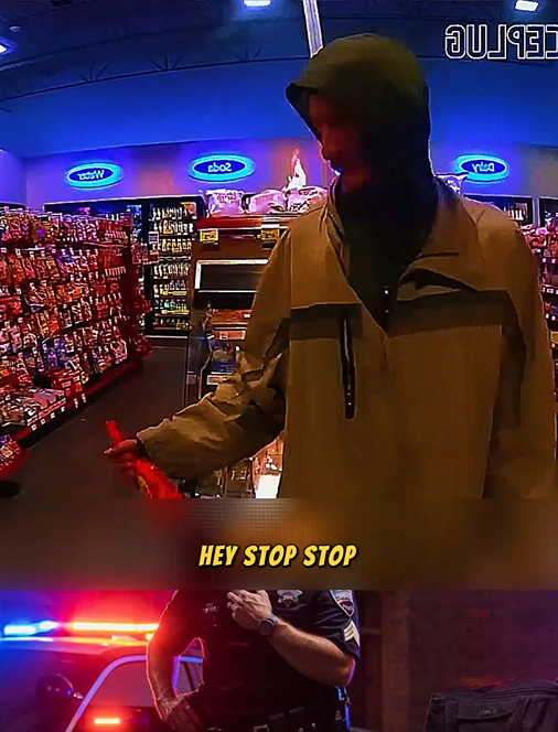 Man Attacks Officers with Flammable Liquid