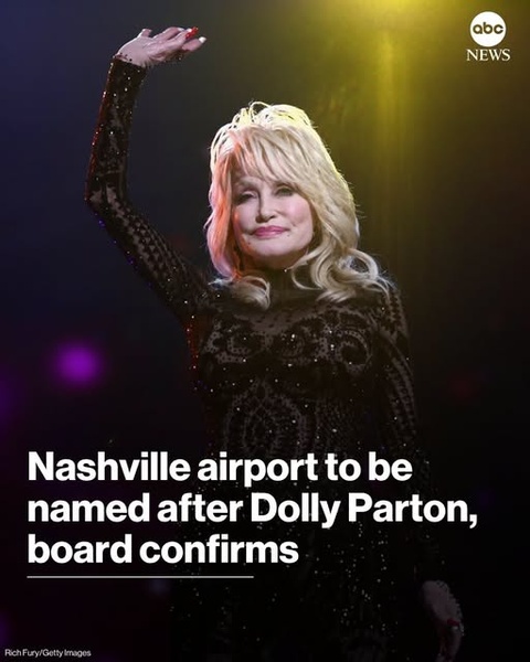 Nashville Airport Moves to Rename Itself in Honor of Dolly Parton