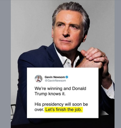 Gavin Newsom Says ‘Donald Trump Knows It’ as California Governor Escalates Political Fight Ahead of Midterms