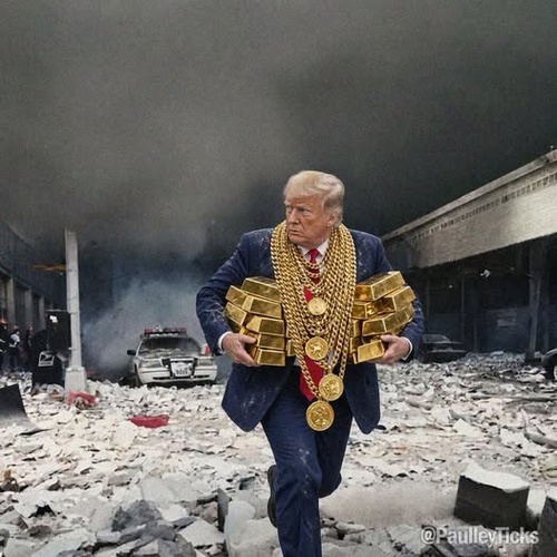 Satirical AI Image of Trump at Ground Zero Sparks Viral Fact-Check Debate