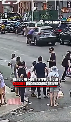 Off-Duty NYPD Officer’s Split-Second Rescue Prevents Potential Brooklyn Tragedy