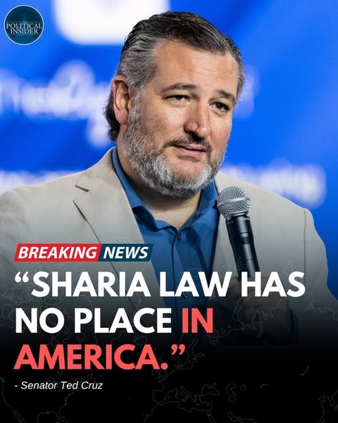 Ted Cruz: “Sharia Law Has No Place in America”