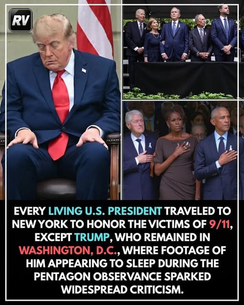 Trump Marks 9/11 Anniversary at Pentagon as Viral Footage Sparks Debate