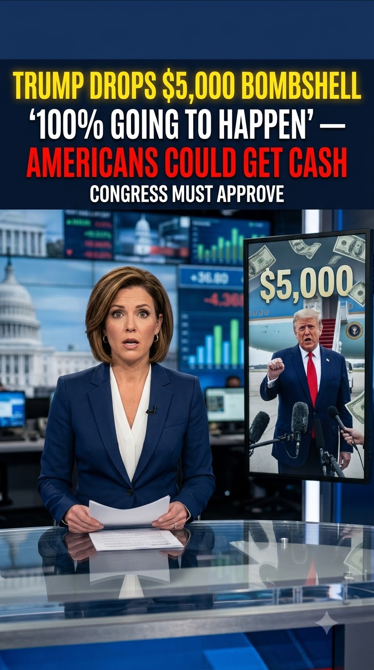 Trump Doubles Down on $5,000 ‘Dividend’ Promise, but Congress Holds the Key