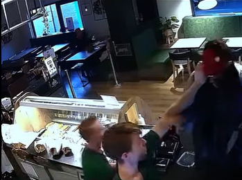 Robber Picks the Wrong Employee — Gets Beaten With a Fryer Basket