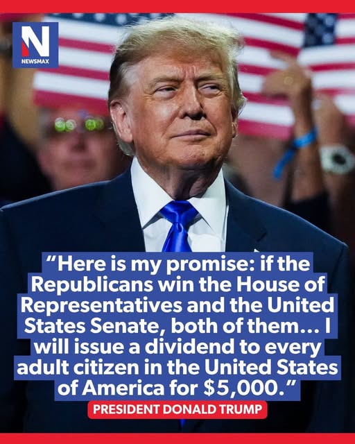 Trump Promises $5,000 to Every U.S. Adult if Republican