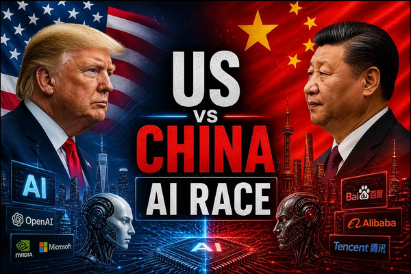 Trump Rejects Calls to Slow AI Race as U.S. Faces Growing Competition With China