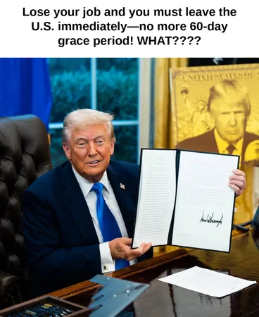 Behind Trump's Oval Office 'Golden Portrait' Order: H-1B Fee Struck Down Again as 'No Grace Period' Proposal Emerges