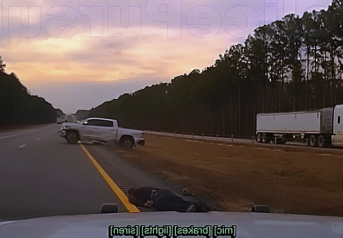 High-Speed Chase Takes a Wild Turn