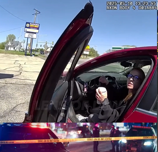 Defiant Woman Gets Harsh Reality Check After Refusing to Get Out of Her Car