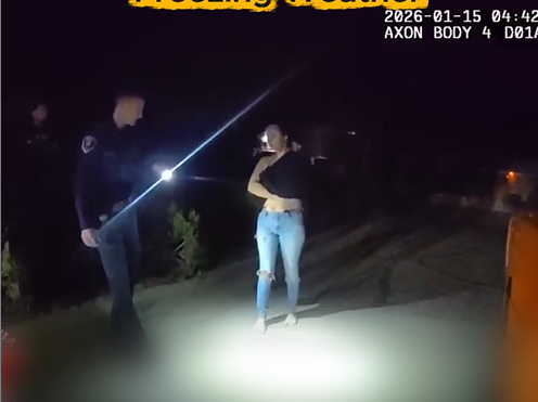 Heavilly Intoxicated Woman Found Driving in Her Bikini in Freezing Weather2