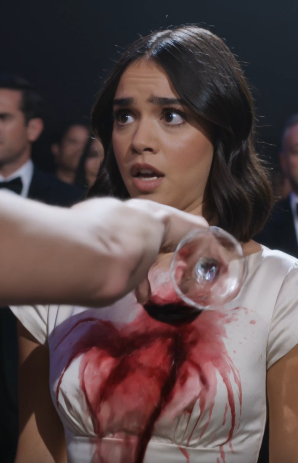 The full saga of throwing a drink to humiliate someone in a crowd... A bitter ending! 😳🔥