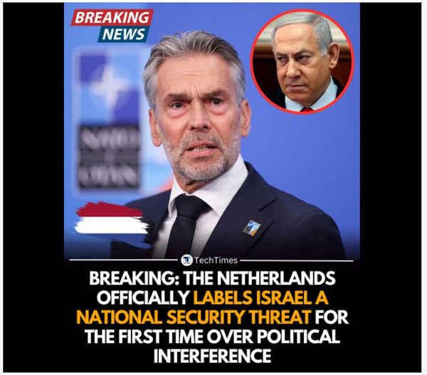 Netherlands Raises Security Concerns as Tensions With Israel Intensify