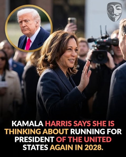 Kamala Harris Says She Is Considering Another Presidential Run in 2028