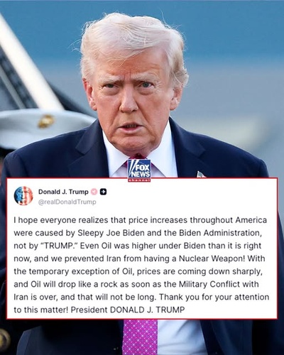 Trump Said Oil Would “Drop Like a Rock” — Instead, Prices Are Still Above $100