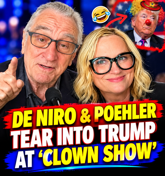 Robert De Niro Tears Up After Amy Poehler Praises His Activism, Then Renews Trump Criticism