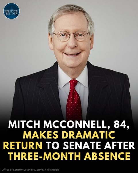 Is Mitch McConnell really return to his Senate career
