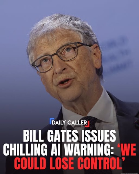 Bill Gates believes that humanity will eventually lose control over AI