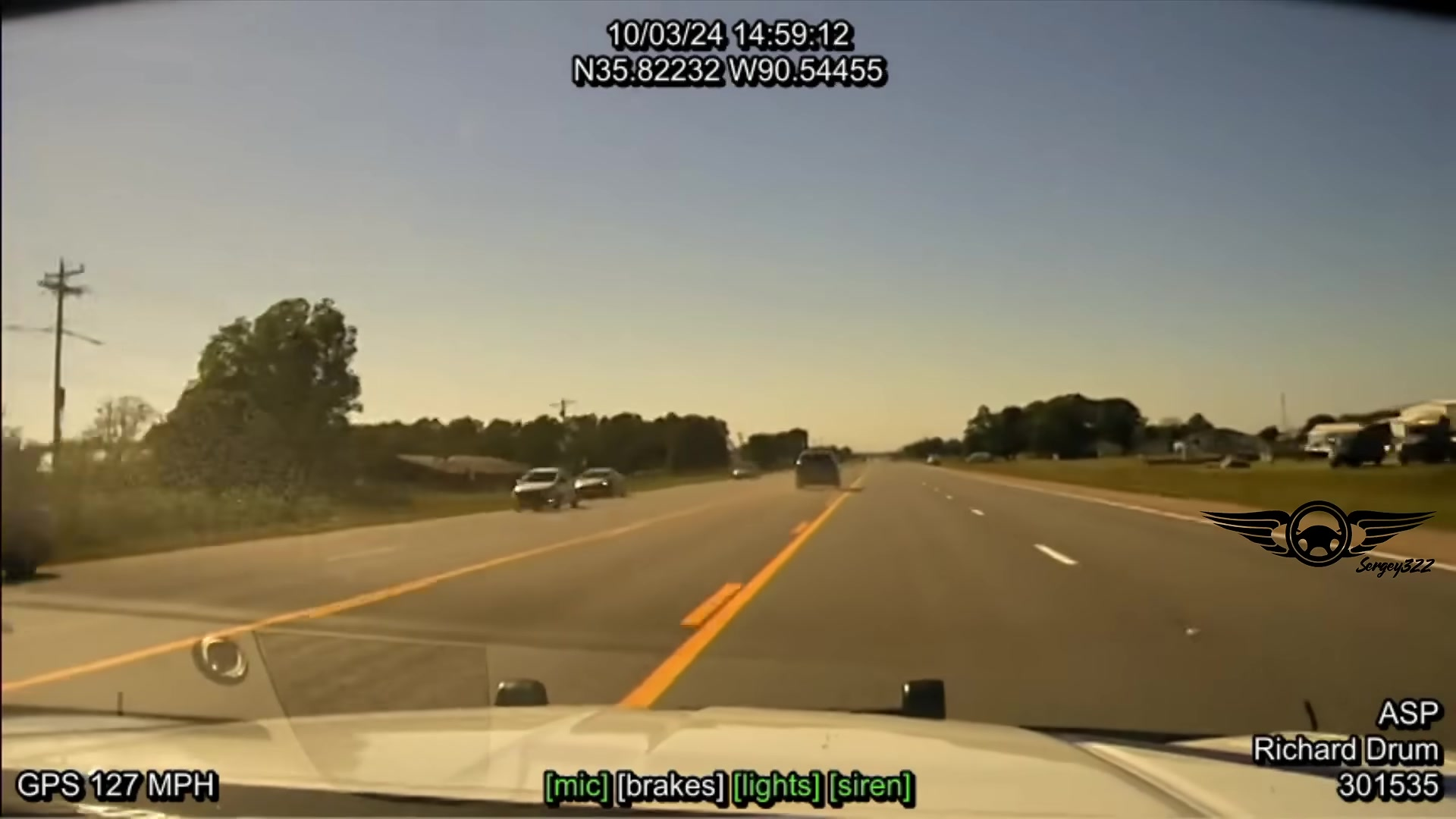130 MPH ROLLOVER: Wanted Fugitive Plays Dumb & Trooper Hospitalized after Crash