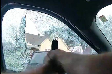 19-Year-Old Wanted Fugitive Rams Police, Gets Taken Down in a Deadly Police Shootout Moments Later