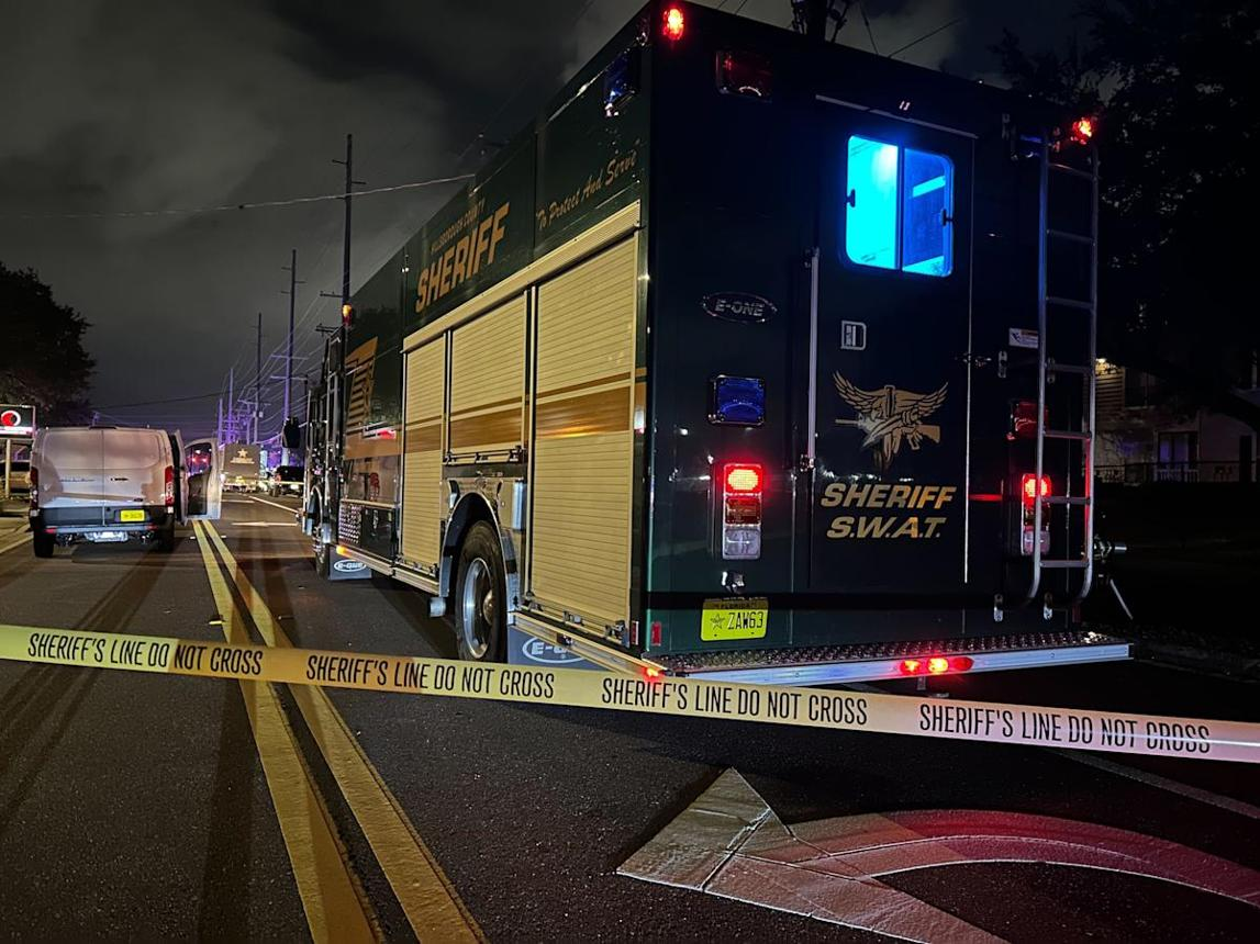 SWAT Team Moves In Then a Deputy Suddenly Goes Down