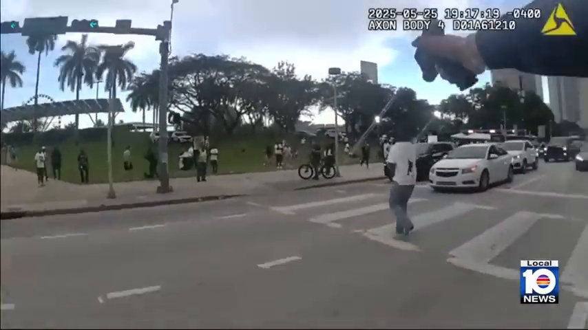 Body Cam Shows Miami Police Shooting On Biscayne Boulevard