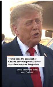Trump Calls Canada’s EU Plan “Laughable,” Threatens Europe With New Tariffs
