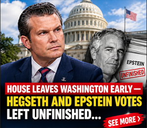 House Leaves Washington Early, Delaying Hegseth Impeachment Push and New Epstein Files Vote