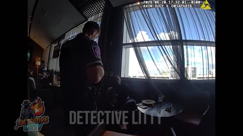 Frame from the body-camera video