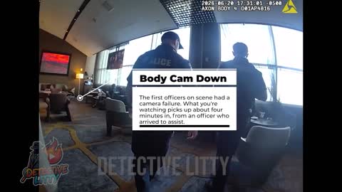 Frame from the body-camera video