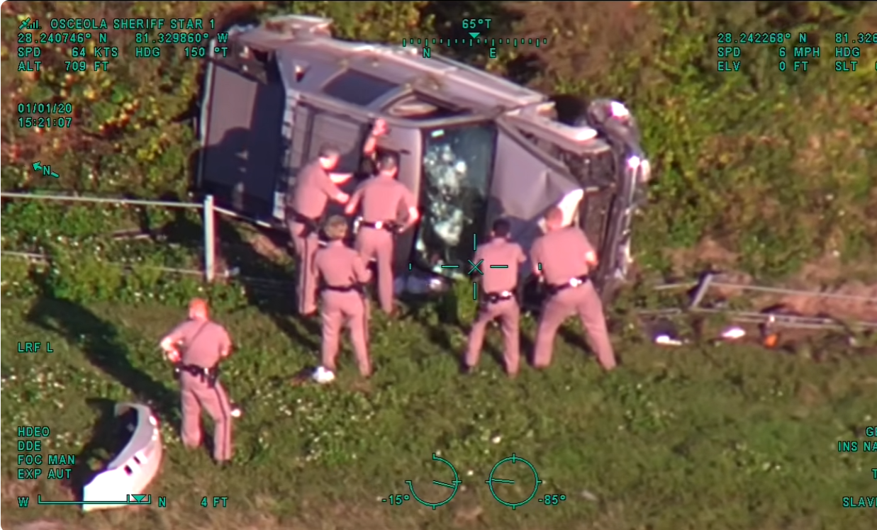 🚨 Dramatic PIT Maneuver Sends Stolen Truck Into a Violent Rollover Crash | Florida