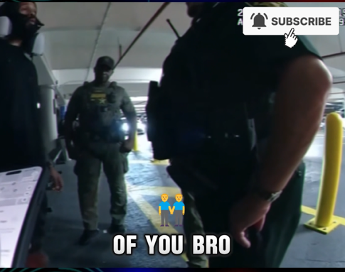 A confrontation at Los Angeles Airport
