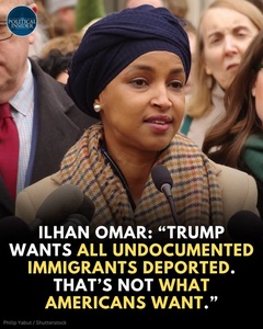Viral Ilhan Omar Deportation Quote Highlights Deep U.S. Divide Over Trump’s Immigration Crackdown