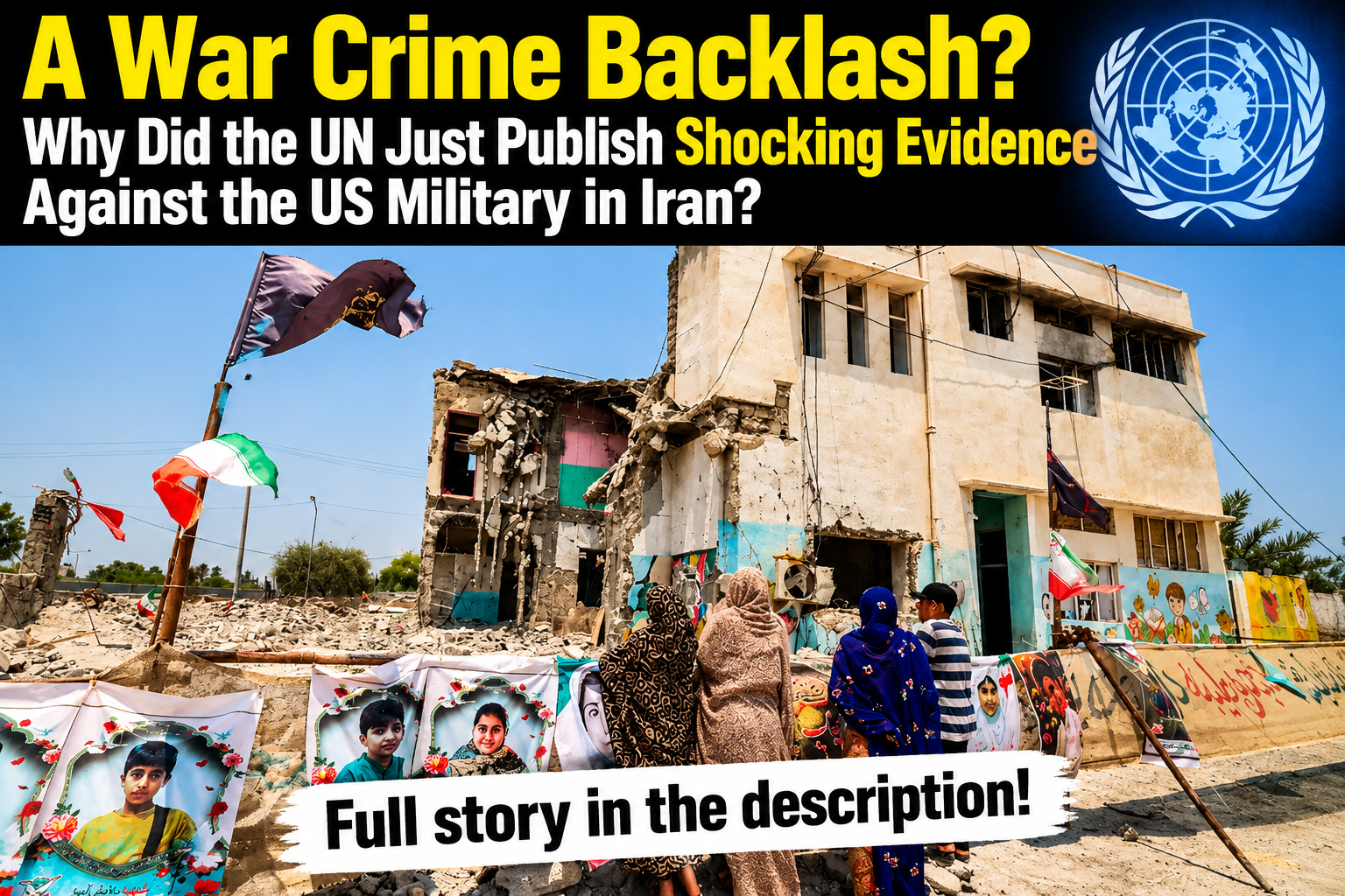 UN-Backed Investigators Say U.S. Strikes in Iran May Have Constituted War Crimes