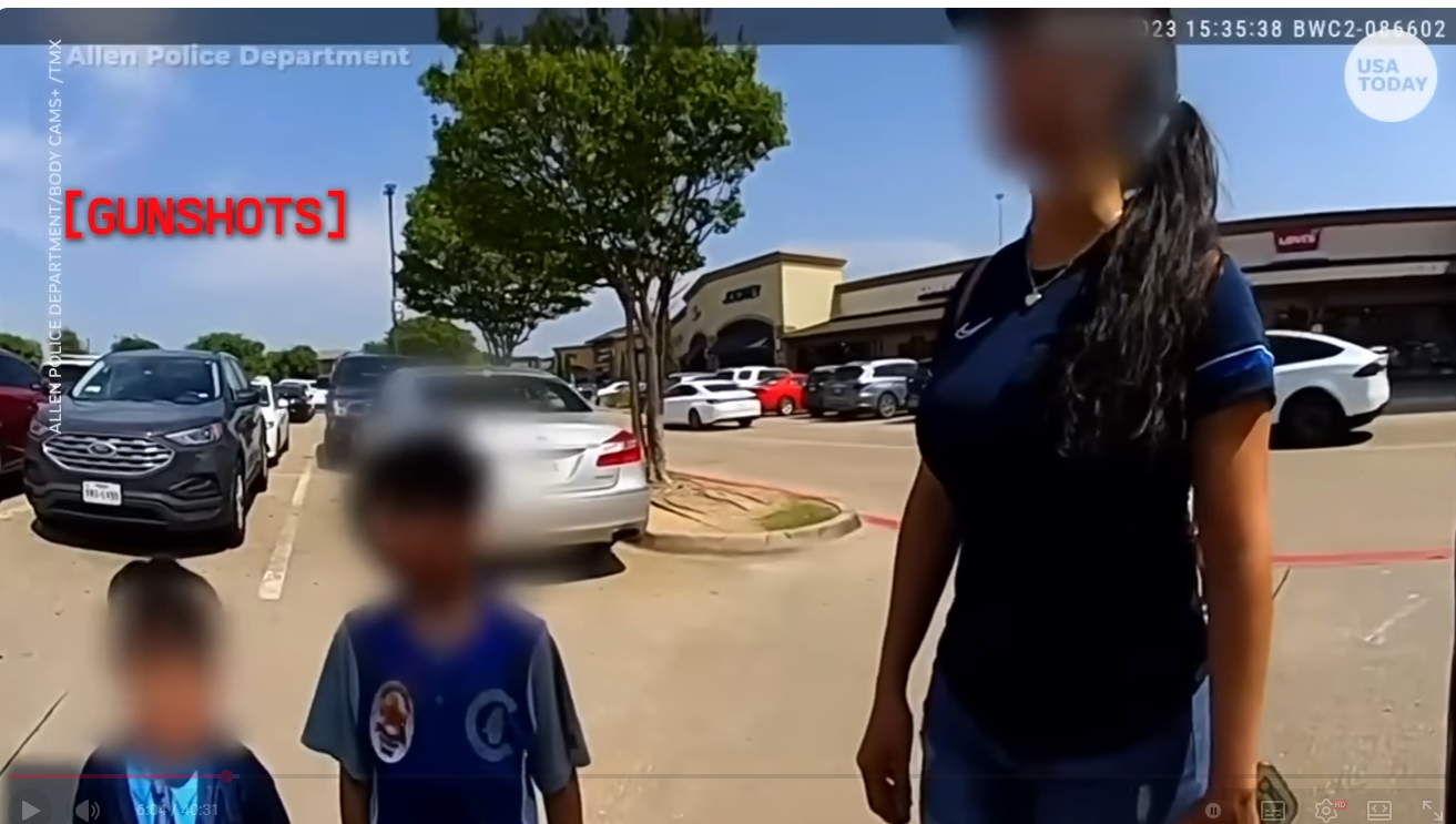 olice intervene just in time to stop a potential mall shooting 🚨 | Bodycam