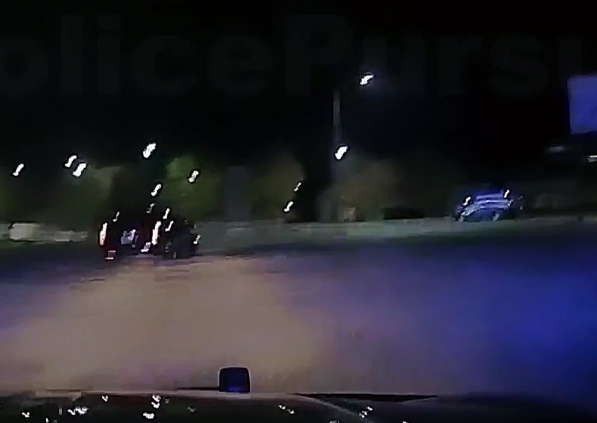 Real dashcam frame from supplied video