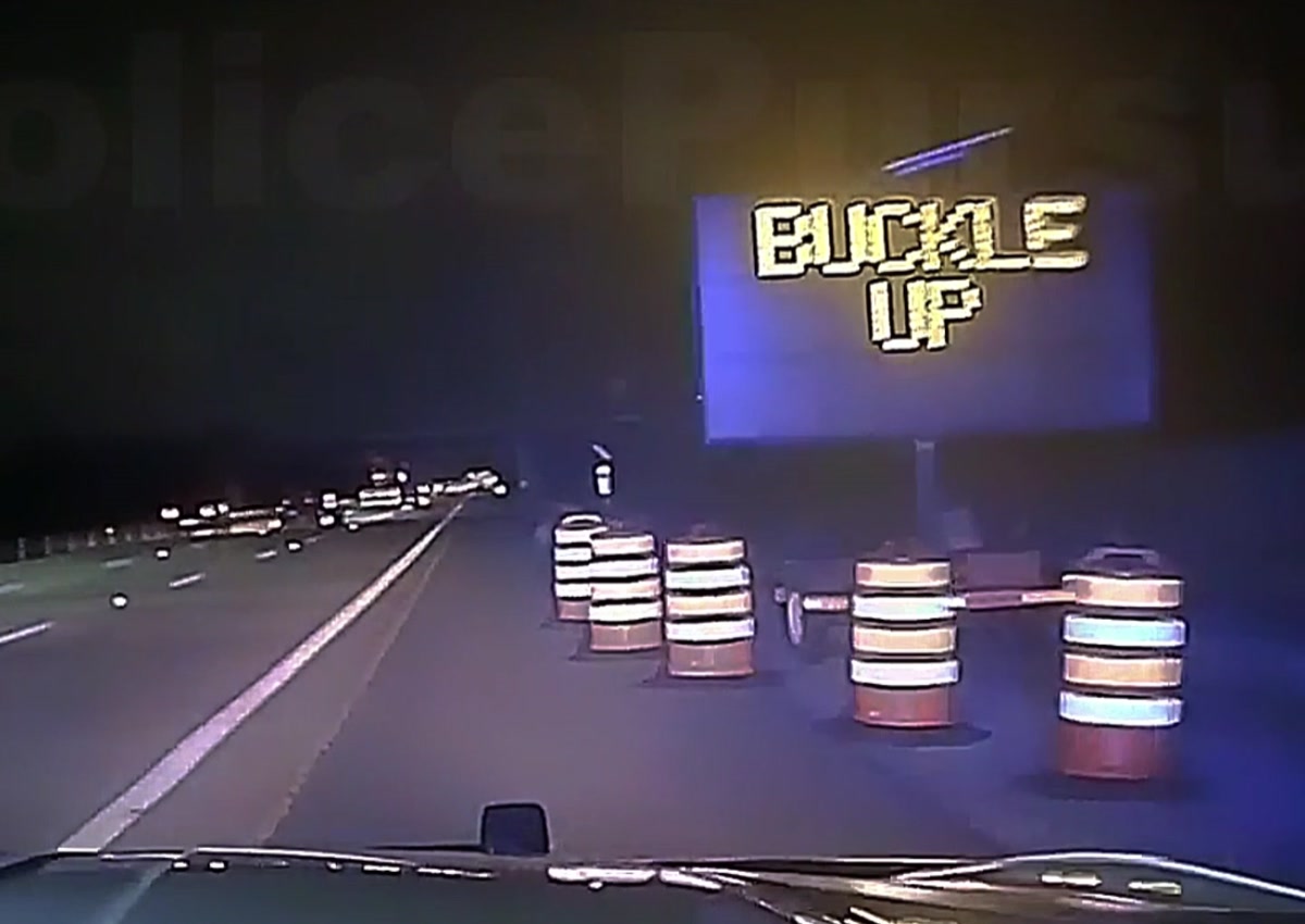 Real dashcam frame from supplied video