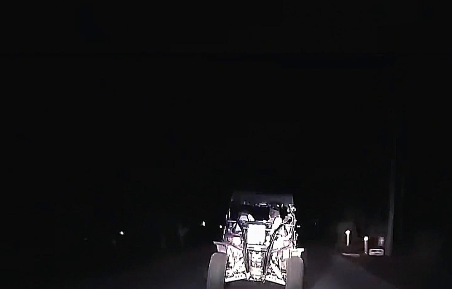 Real frame from the supplied dashcam footage