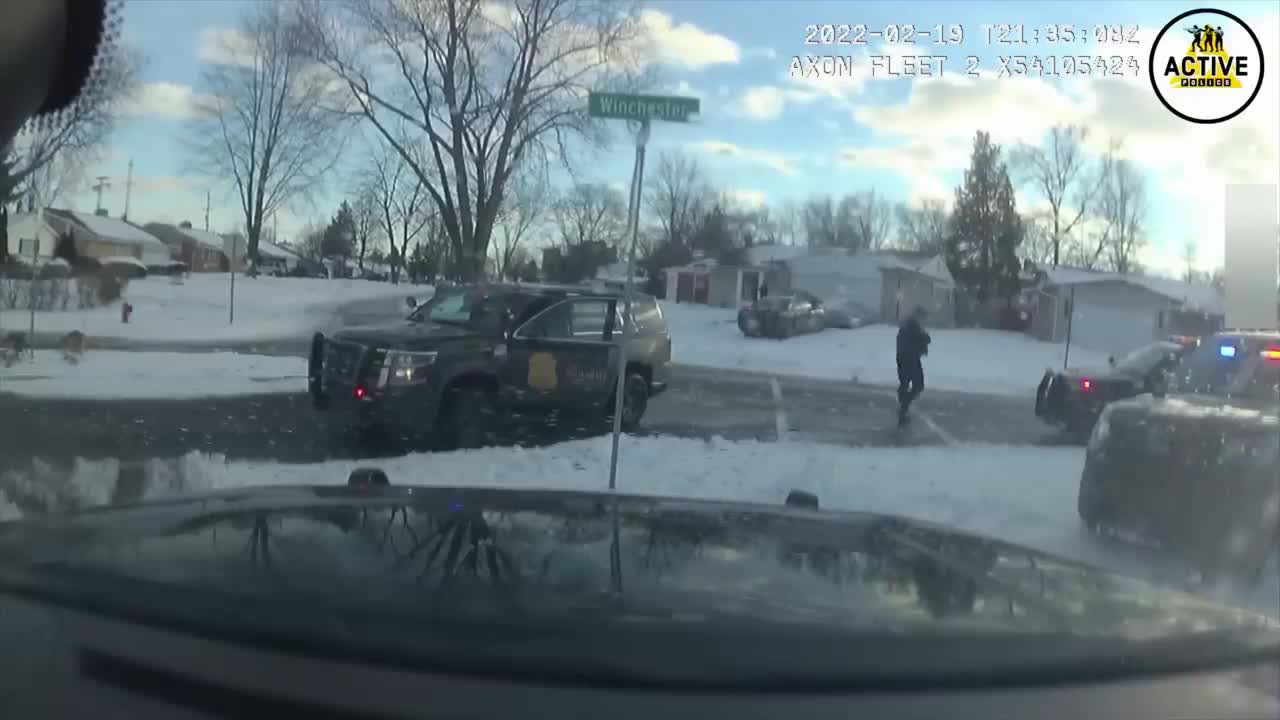Desperate Suspect Steals Cop Car in Shocking Escape Attempt