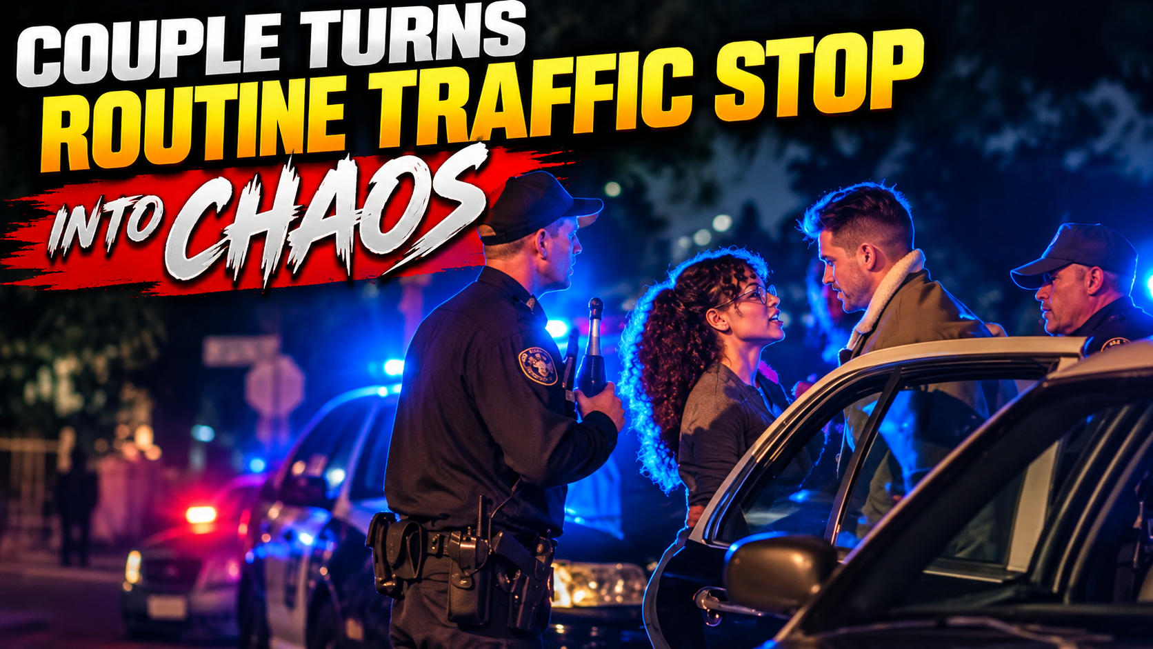 Couple Turns Routine Traffic Stop Into Chaos