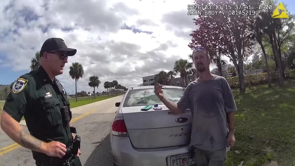 Traffic Stop Gets Tense When Passenger Refuses To Cooperate