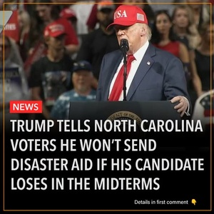 Trump Jokes About Withholding North Carolina Disaster Aid if GOP Candidate Loses — Then Says Funding Will Come