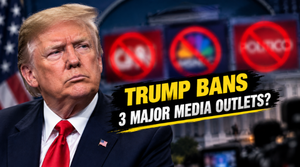 Trump Announces White House Ban on CNN, MS NOW and Politico Over Coverage He Calls “Fake News”