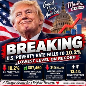 New data from the Census Bureau: U.S. poverty rate falls to a record low